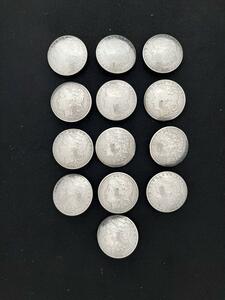 アメリカ モルガンコイン　コンチョ （銀貨 銀位90％）13枚 カウントアップ1878年から1890年③