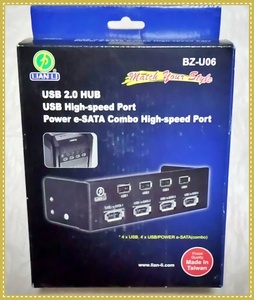 【新品】5インチベイ eSATAp+(12V/5V)＆USB [LianLi BZ-U06]