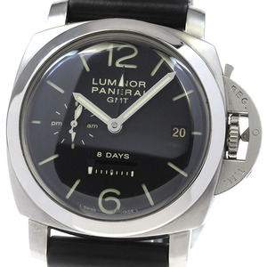 パネライ PANERAI PAM00233 ルミノール GMT 8Days スモールセコンド 手巻き メンズ _816452