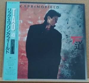 LP(帯付き・ロック/ポップ・’85年盤・ライナー無し) リック・スプリングフィールド RICK SPRINGFIELD/道 TAO【同梱可能6枚まで】0823