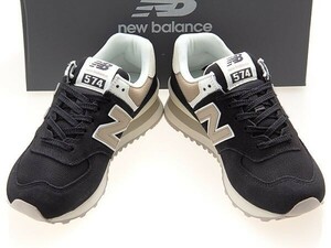 新品/NEW BALANCE/ニューバランス/WL574DK2/レディースサイズ/BLACK/BEIGE/WHITE/ブラック/ベージュ/ホワイト/ワイズD/23.0cm