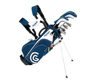 CLEVELAND GOLF JUNIOR（クリーブランドゴルフ　ジュニア）7-10才　115-135㎝（MEDIUM)　6本セット　キャディーバッグ付　新品　正規品