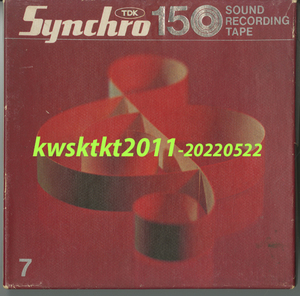 7インチ★東京電気化学工業　TDK Synchro150 150-7