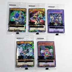 遊戯王　ラッシュデュエル　5種　セット　セブンイレブン　ハイチュウ