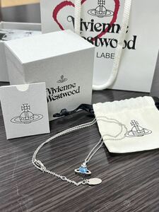 【送料無料】Vivienne Westwood ネックレス ペンダント London ORB turquoise silver レディース プレゼント 定価3万9,600円 早い者勝ち