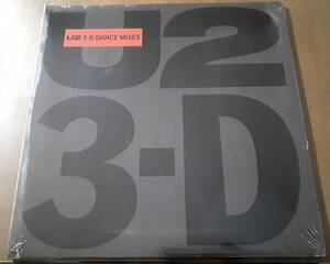  U2 - 3-D Dance Mixes　ファンクラブ 限定盤 1２” シングル・レコード (特典付）　：　Rattle And Hum　REMIXES　