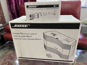 希少BOSE【AWMS II】ボーズ アコースティック・ウェブ・ミュージックシステムII Acoustic Wave Music System II SoundLinkセット未使用近い