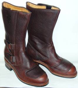 新品 CHIPPEWA Rally Boot 12インチ ラリーブーツ 29556 廃盤 レア マジックテープ 27.5 9.5 EE 27 9 チペワ ブラウン 茶色 シフトカバー