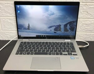 1円～ ■ジャンク HP ELITEBOOK X360 1030G3 / 第8世代 / Core i5 8250U 1.60GHz / メモリ 8GB / SSD 256GB / 13.3型 / OS有 / BIOS起動可