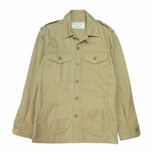 MAISON KITSUNE メゾンキツネ　CPO Shirts Jacket ベージュ サイズ:S