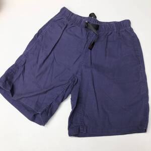 GRAMICCI グラミチ LINEN G-SHORTS リネン Gショーツ ハーフパンツ GMP-21S030 メンズSサイズ ナス紺