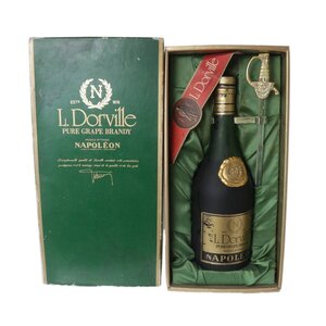 【訳あり】 古酒 ブランデー ピュアグレープ L.Dorville NAPOLEON ドーヴィル ナポレオン 700ml アルコール度数40％ NT 箱あり