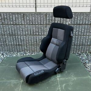 貴重 RECARO 電動シート レカロ ジャンク ビンテージ COMFOMED MONZA NA SCHWARZ 左スイッチ セミバケットシート レトロ 旧車 ドイツ製