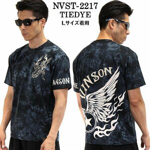 VANSON LEATHERS 【定価7900円＋税】 半袖TEE NVST-2217 TIEDYE サイズ M