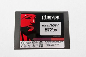 2個セット 中古品 キングストン SSD 512GB SATA KINGSTON RBU-SC180DS37 7.2mm厚 2.5インチ内蔵SSD 