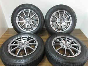 【送料無料・税込み】A.TECH シュナイダー StaG 15in6J+50 5穴PCD114.3 BS BLIZZAK VRX2 185/65R15 フリード（5穴タイプ）