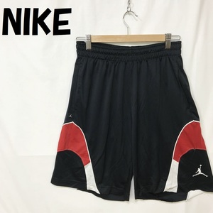 【人気】NIKE/ナイキ ハーフパンツ バスケットパンツ ジョーダン ジャンプロゴ ウエストゴム ブラック サイズM/S735