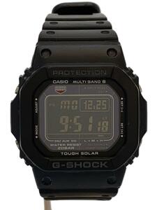 CASIO◆ソーラー腕時計_G-SHOCK/デジタル/ラバー/BLK/BLK/GW-M5610UBC-1JF