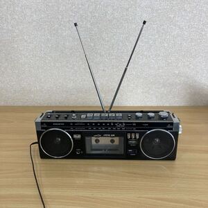 SANYO サンヨー MR-U4MKⅢ メタルテープ仕様 小型ラジカセ 昭和レトロ アンティーク 通電確認済み 12 シ 7430