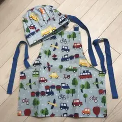 新品 キッズ エプロン&コックさん帽子 セット212 Kitchen Store