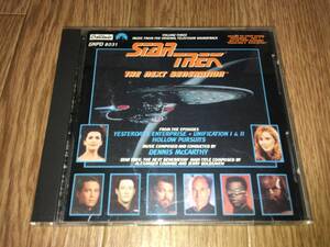 ●CD「STAR TREK・THE NEXT GENERATION / Music From The Original Television Soundtrack VOLUME THREE」●