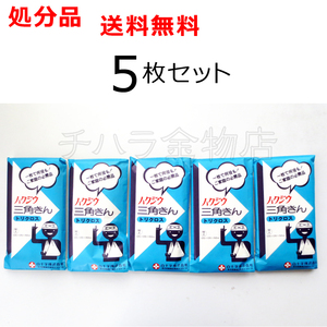 白十字 ハクジウ 三角きん（特大）トリクロス 5枚セット レターパック発送