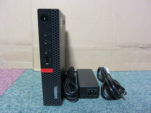 ④Lenovo ThinkCentre M720q 10T8-0044JP 中古 Win11Pro/Core i5 9400T/8GB/SSD M.2 NVMe 256GB 小型PC