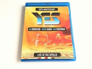 YES/イエス (ジョン アンダーソン/トレヴァー ラビン/リック ウェイマン） Blu-ray「LIVE AT THE APPOLLO」輸入盤/美品