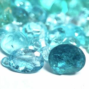 ［天然パライバトルマリンおまとめ11ct］J ルース 裸石 宝石 ジュエリー jewelry paraiba tourmaline