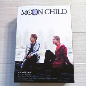 HYDE Gackt MOON CHILD 限定BOX DVD 3枚・MEMORIAL PHOTO ALBUM 両面写真 4枚 美品 グッズ ラルク