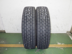 225/90R17.5 127/125L ブリヂストン BRIDGESTONE MIX M800 中古 7分山 2本セット オールシーズン 2017年製 225/90/17.5 225/90-17.5 L17997