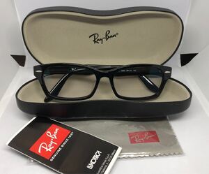 ★未使用に近い 希少★Ray-Banレイバン RB5344-D 2000 伊達眼鏡*480