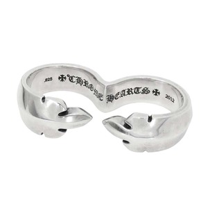 クロムハーツ フレアニー ダブル ロング リング 16号 SV925 ユニセックス CHROME HEARTS 中古 【アパレル・小物】