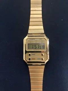 CASIO カシオ 3503 A100WE WR ゴールド