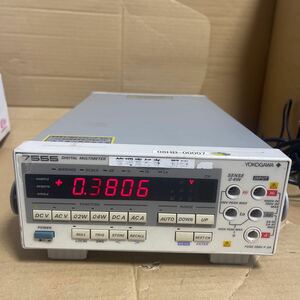 （1-701）YOKOGAWA 7555 DIGITAL MULTIMETER 755501-1-M/C1 マルチメータ