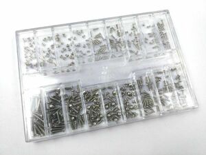 精密機器用十字穴付き皿小ねじ 微細ネジ 18種類 M1.2～ M2 500pcs