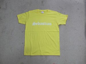 セバスチャンSebastianTシャツM黄色イエロー