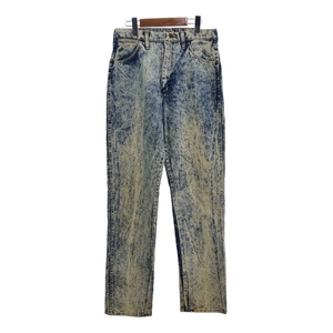 80年代 USA製 Wrangler ラングラー 13MWZHD デニムパンツ ライトブルー (メンズ W33 L36) 中古 古着 R9352