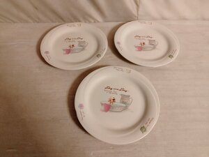 送料無料　MORY HOUSE デザ－ト皿3枚