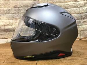 SHOEI Z-8 メタリックグレー マットカラー 2023/04製造品 59ｃｍ Lサイズ