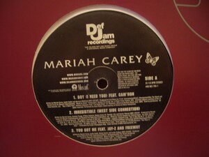 12inchレコード　 MARIAH CAREY / BOY (I NEED YOU) feat. CAM