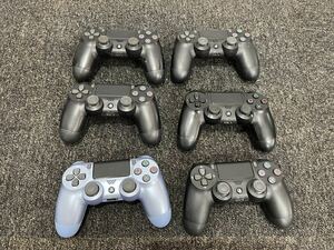 PS4 DUAL SHOCK4 CUH-ZCT2J ワイヤレスコントローラー デュアルショック4 動作未確認　6個　