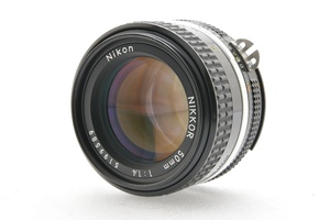 Nikon AI-S NIKKOR 50mm F1.4 Fマウント ニコン MF一眼用レンズ 標準単焦点 大口径