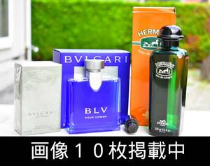 エルメス HERMES オーデコロン 200ml ブルガリ オードトワレ 50ml 30ml 香水 未開封あり 画像10枚掲載中