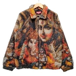 SUPREME シュプリーム Ganesh Faux Fur Jacket ガネーシャ ファージャケット マルチ サイズ M 正規品 / 35797