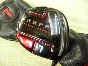 中古良品☆オノフ フェアウェイウッド ONOFF FAIRWAY ARMS AKA 2022年 7W 21度 (R2) SMOOTH KICK MP-522F　　 *MP@1*Q*044