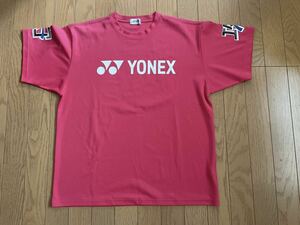 ★YONEX ヨネックス 半袖 Tシャツ サイズL ピンク★