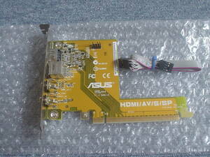 新品? ASUS HDMI/AV/S/SP PCI-E Used Untested VIDEO カ－ド ジャンク扱い