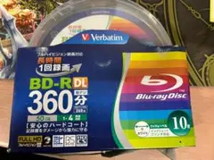 バーベイタム ブルーレイディスク BD-R DL 50GB 10枚4倍速