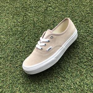 美品23 VANS AUTHENTIC SUEDE ヴァンズ オーセンティック スエード HW767